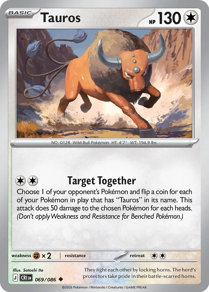 Tauros 「CRI 069/086」「EN」