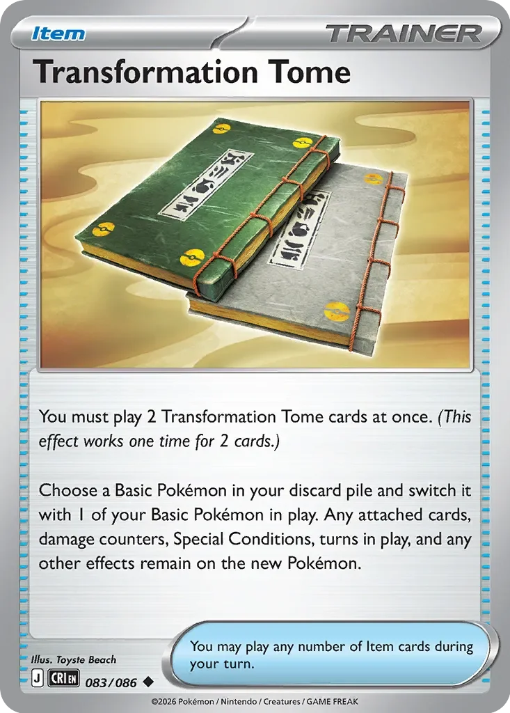 Transformation Tome 「CRI 083/086」「EN」