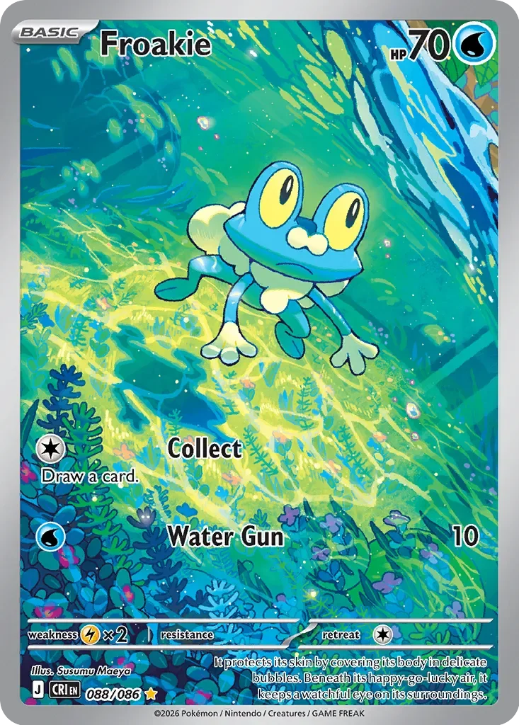 Froakie 「CRI 088/086」「EN」