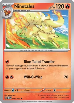 Ninetales #009/086 · Pokémon