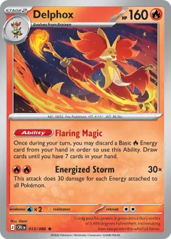 Delphox #013/086 · Pokémon