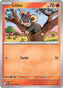 Litleo #014/086 · Pokémon