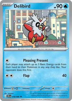 Delibird #018/086 · Pokémon