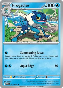 Frogadier #021/086 · Pokémon