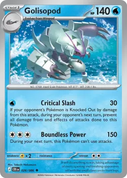 Golisopod #026/086 · Pokémon