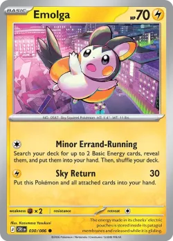 Emolga #030/086 · Pokémon