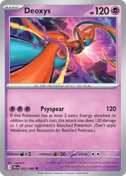 Deoxys #032/086 · Pokémon