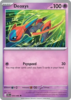 Deoxys #034/086 · Pokémon