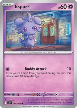 Espurr #036/086 · Pokémon