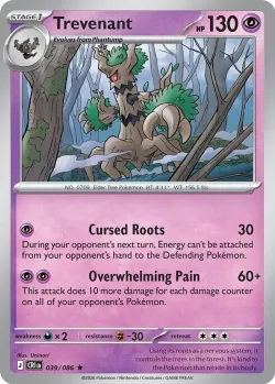Trevenant #039/086 · Pokémon