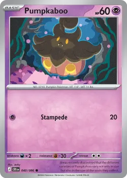 Pumpkaboo #040/086 · Pokémon