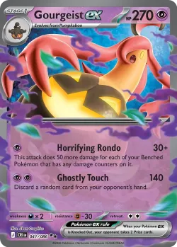 Gourgeist ex #041/086 · Pokémon