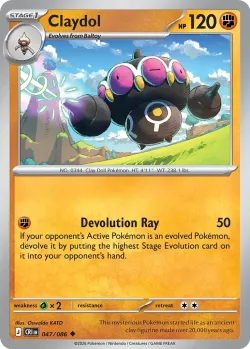 Claydol #047/086 · Pokémon