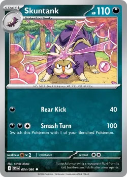 Skuntank #054/086 · Pokémon