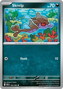 Skrelp #058/086 · Pokémon