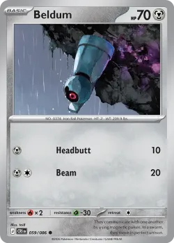 Beldum #059/086 · Pokémon