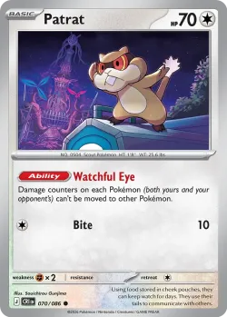 Patrat #070/086 · Pokémon
