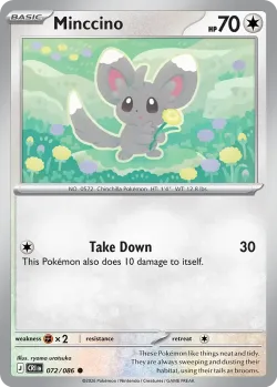 Minccino #072/086 · Pokémon