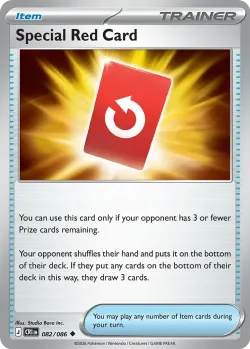 Special Red Card #082/086 · Pokémon