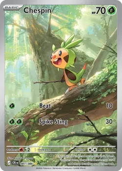 Chespin #087/086 · Pokémon