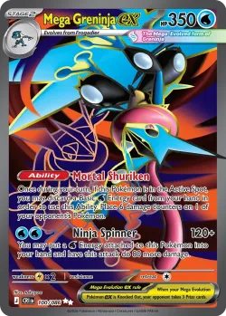 Mega Greninja ex 「CRI 100/086」「EN」