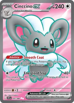 Cinccino ex 「CRI 105/086」「EN」