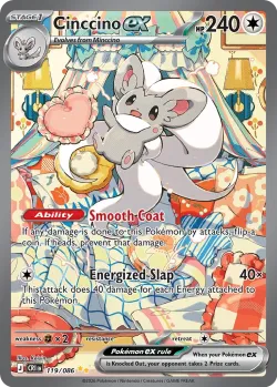 Cinccino ex 「CRI 119/086」「EN」