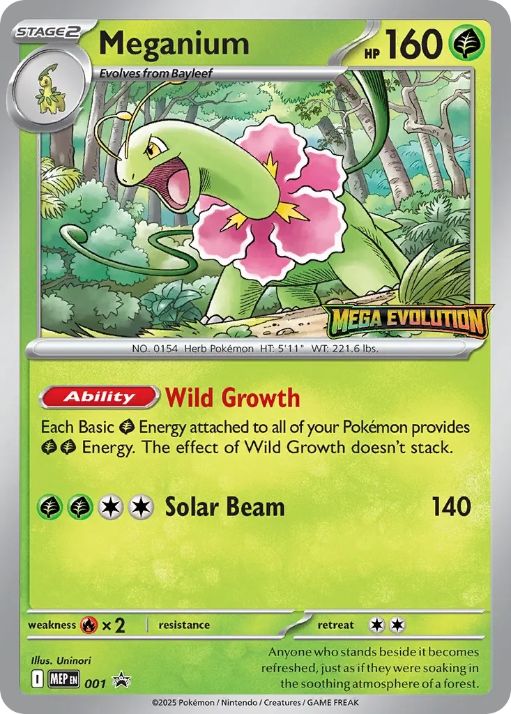 Meganium 「MEP 001」「EN」