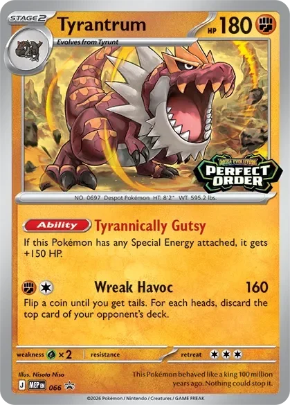 Tyrantrum 「MEP 066」「EN」