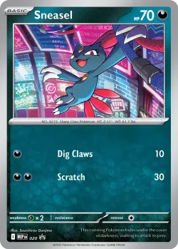 Sneasel #020 · Pokémon