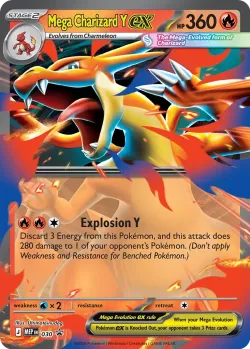 Mega Charizard Y ex 「MEP 030」「EN」