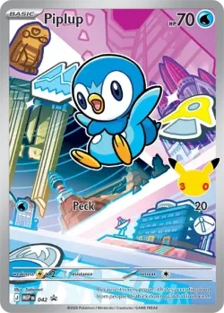 Piplup 「MEP 042」「EN」