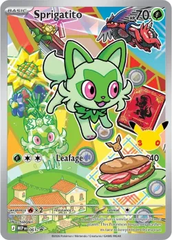 Sprigatito #061 · Pokémon