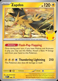 Zapdos 「MEP 098」「EN」