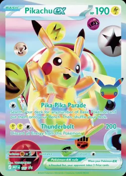 Pikachu ex 「MEP 107」「EN」