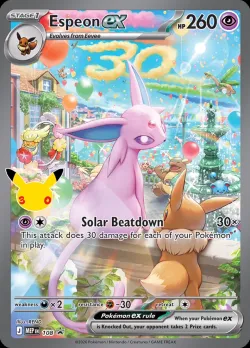 Espeon ex 「MEP 108」「EN」