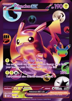 Pikachu ex 「MEP 109」「EN」