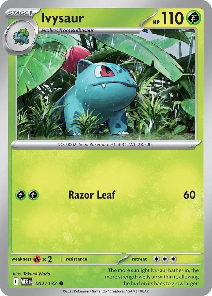 Ivysaur 「MEG 002/132」「EN」