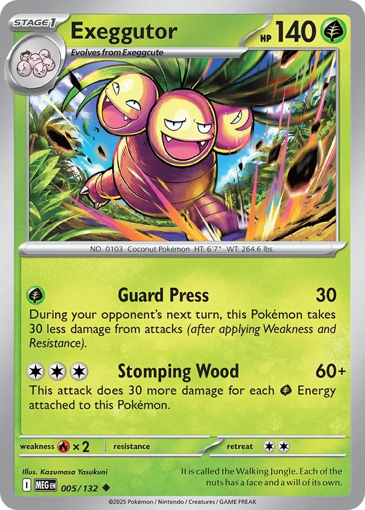 Exeggutor 「MEG 005/132」「EN」