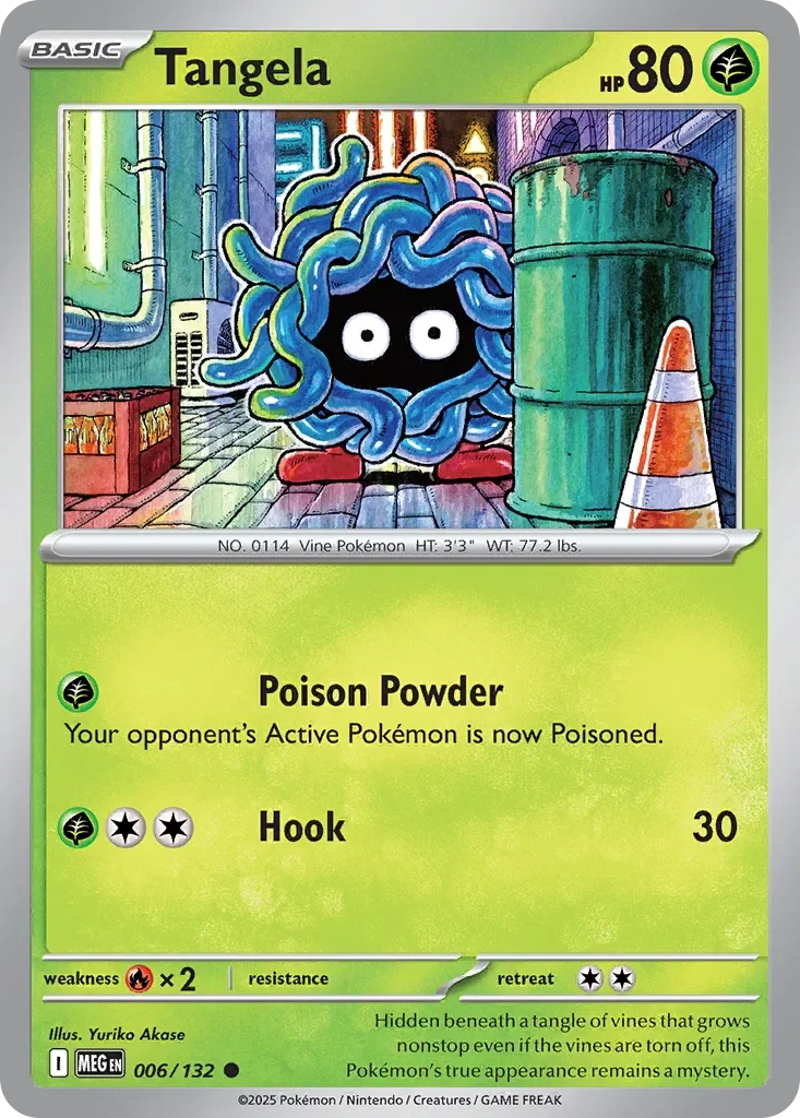 Tangela 「MEG 006/132」「EN」