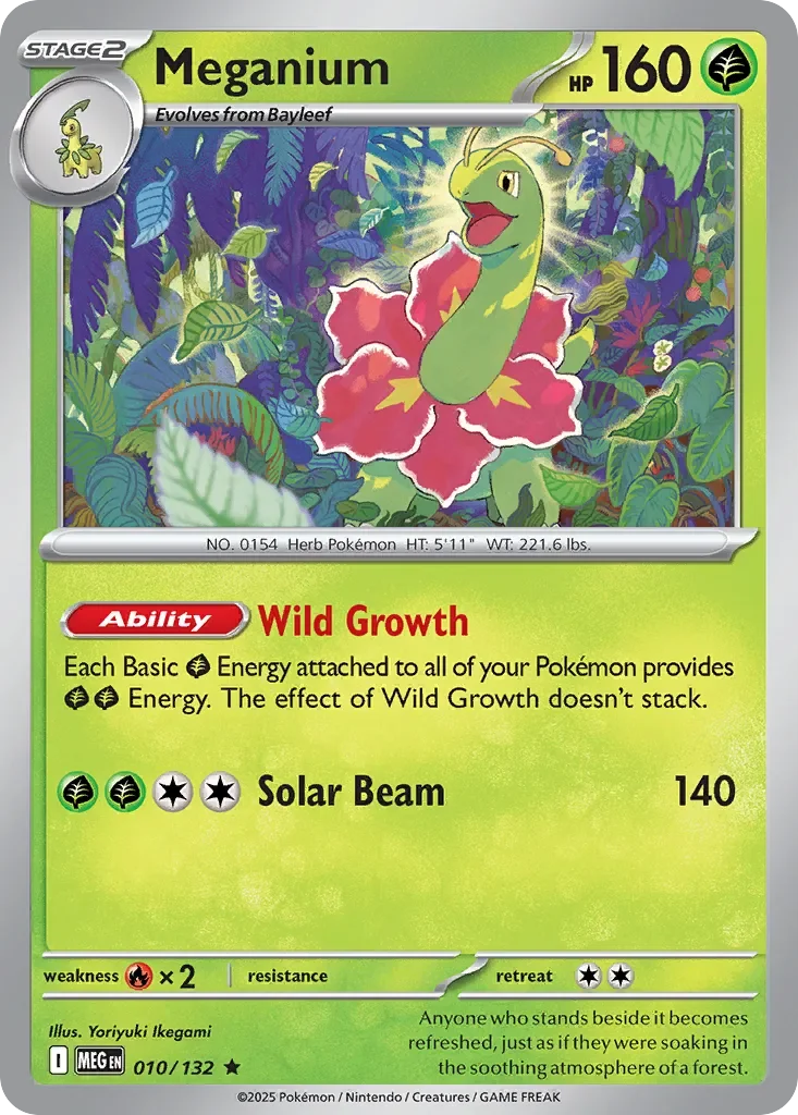 Meganium 「MEG 010/132」「EN」