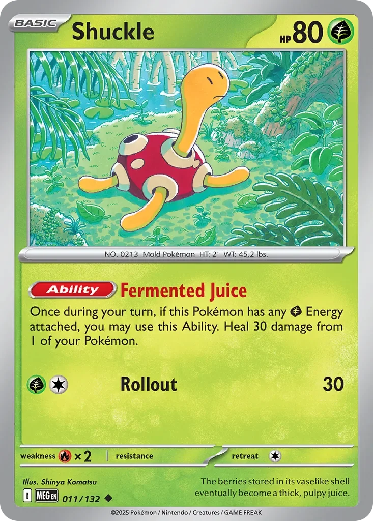 Shuckle 「MEG 011/132」「EN」