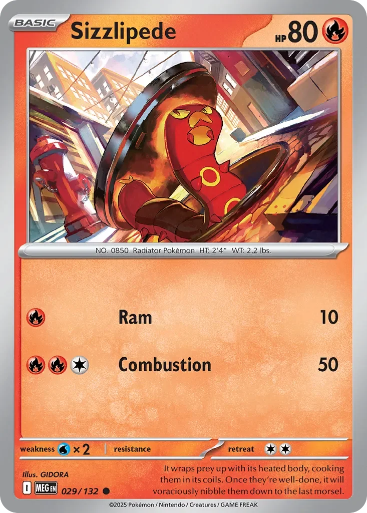 Sizzlipede 「MEG 029/132」「EN」