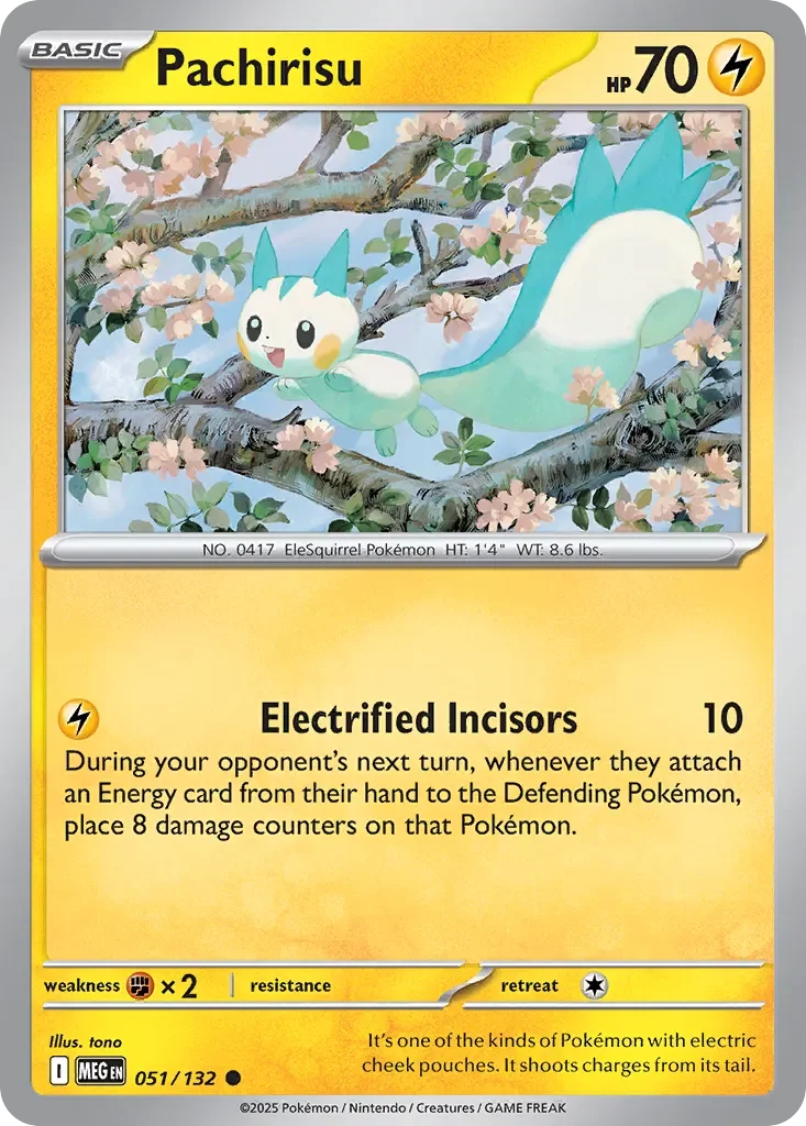 Pachirisu 「MEG 051/132」「EN」