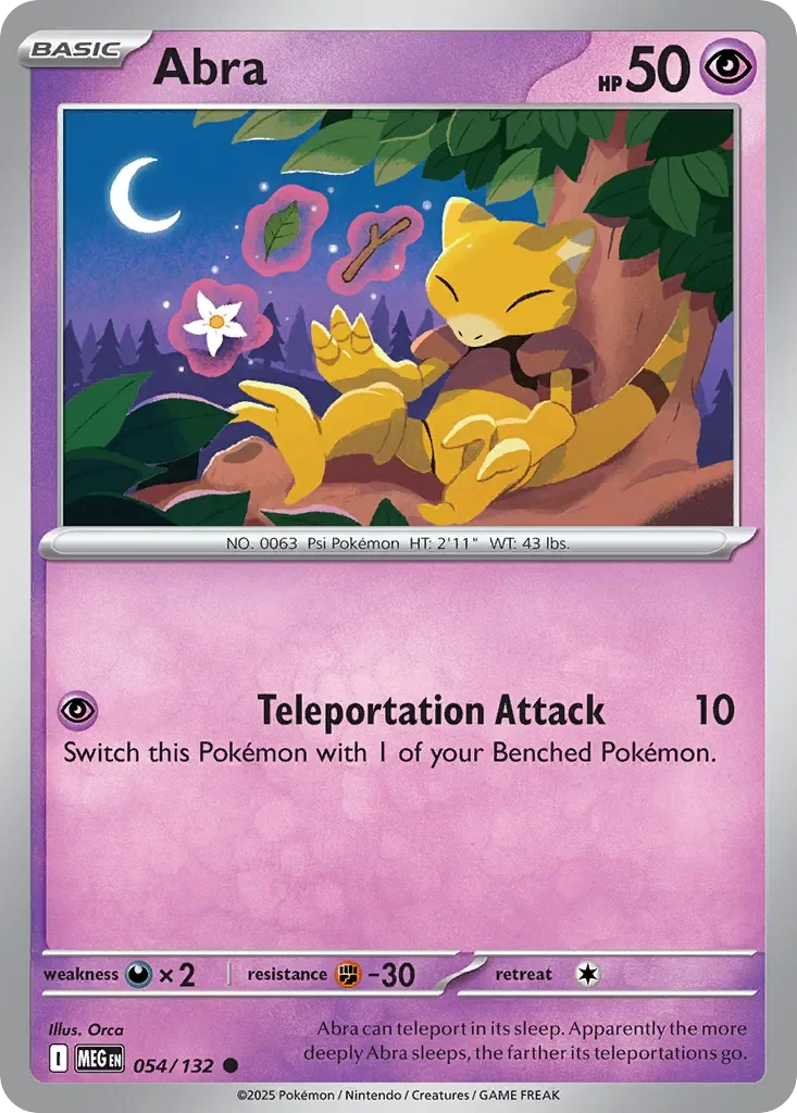 Abra 「MEG 054/132」「EN」