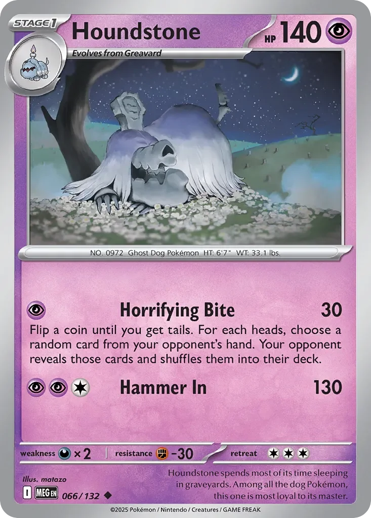 Houndstone 「MEG 066/132」「EN」