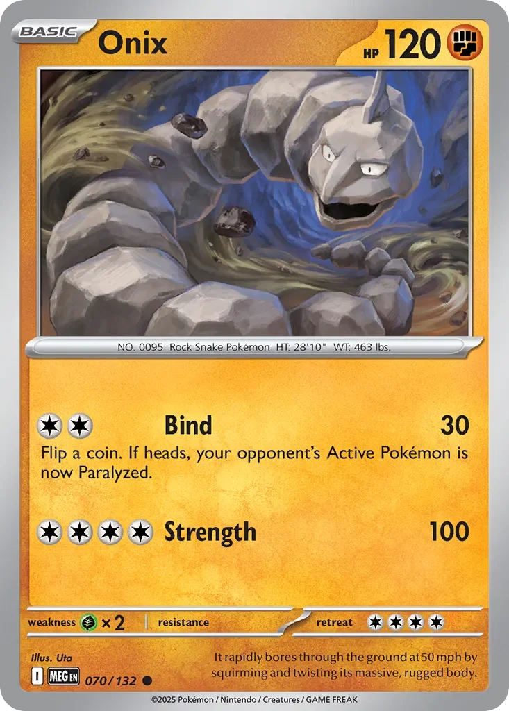 Onix 「MEG 070/132」「EN」