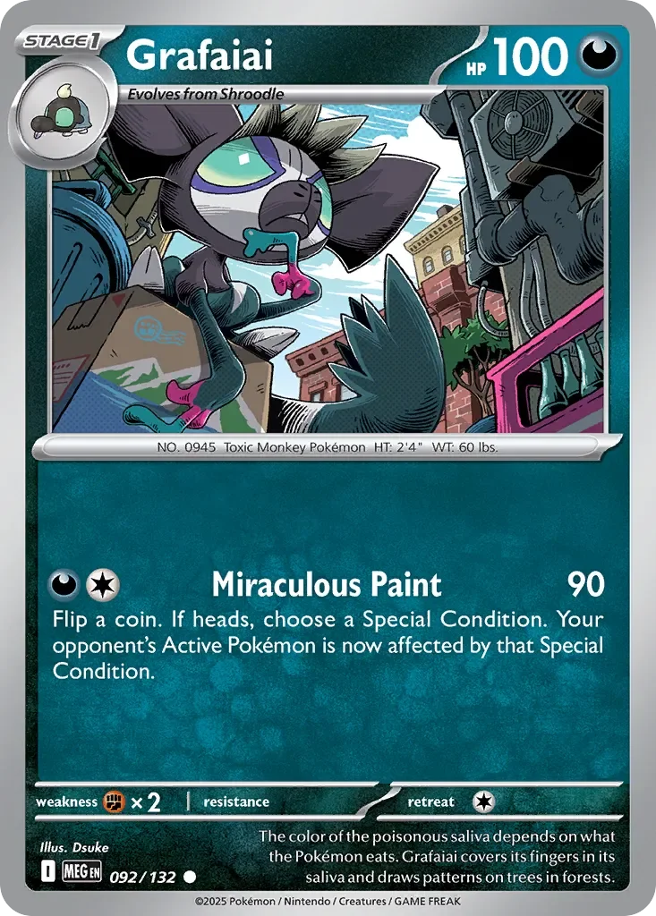 Grafaiai 「MEG 092/132」「EN」
