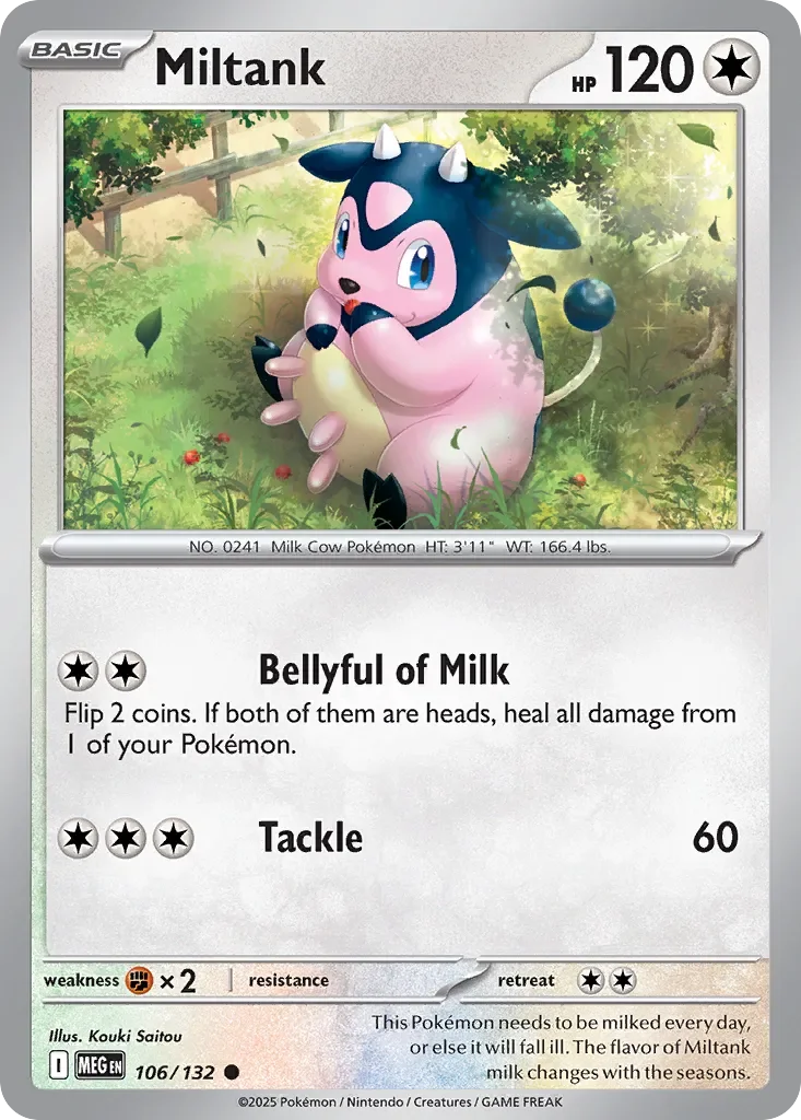 Miltank 「MEG 106/132」「EN」