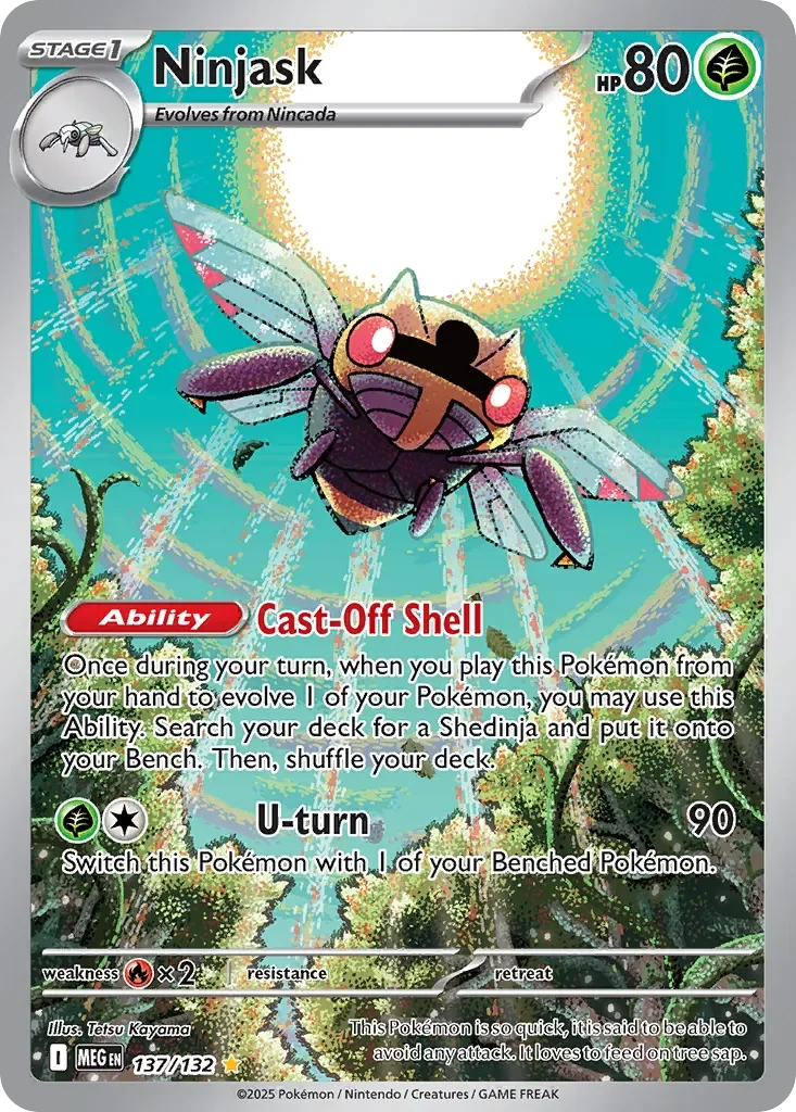 Ninjask 「MEG 137/132」「EN」